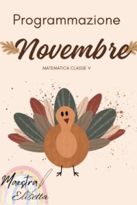 PROGRAMMAZIONE MATE CL_5 -ottobre- Maestra Elisetta