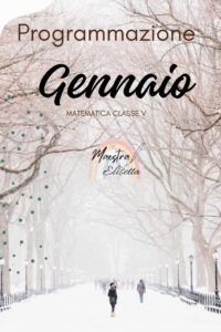 PROGRAMMAZIONE MATE CL_5 -dicembre- Maestra Elisetta