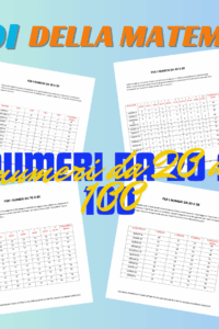 Numeri da 20 a 100: Scoprili con l’ebook! Il Pacchetto COMPLETO per Insegnanti Entusiasti.- mammaestraatempopieno