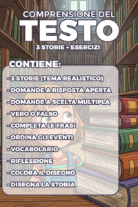 Comprensione del testo – 3 storie a tema Supereroi