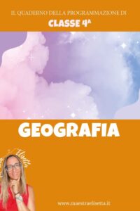 Programmazione annuale Geografia 3 Maestra Elisetta