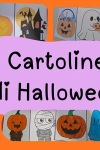 Ripassa e leggi le frasi in stampatello maiuscolo a tema Halloween