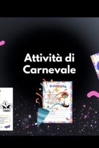 Attività di Carnevale scuola dell’infanzia