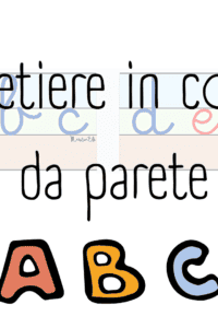 Alfabetiere da parete